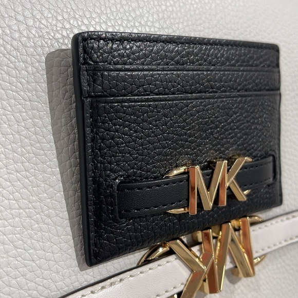 MICHAEL KORS
Reed Large Pebbled Leather Card Holder Case Wallet 
Black 
NWT - Picture 3 of 16